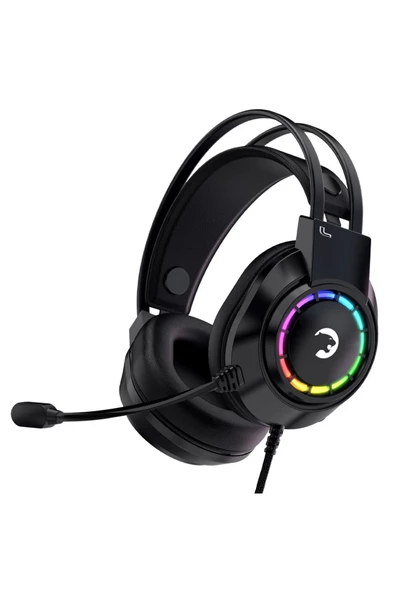 GamePower Voldon Siyah 7.1 Surround Rainbow Gaming Kulaklık