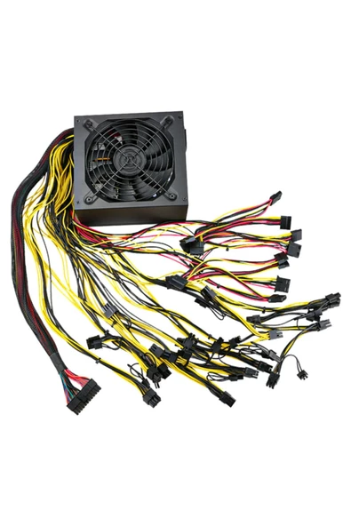 GAMETECH 2000watt 90 Plus Gold 14cm Fanlı Btc Power Supply - 2