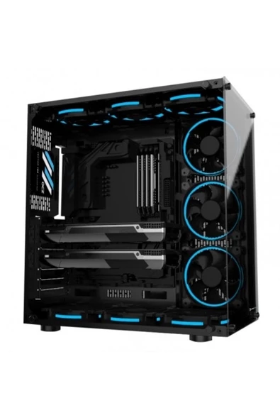 GamePower Warcry Mıd Atx Gamıng Kasa (6 Argb Fan) - 5