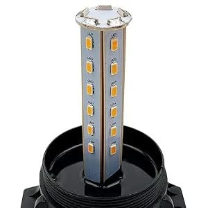 7 fonksiyonlu tepe lambası çakarlı mıknatıslı dikey model 12-30v turuncu / LAIK537 - Resim 4