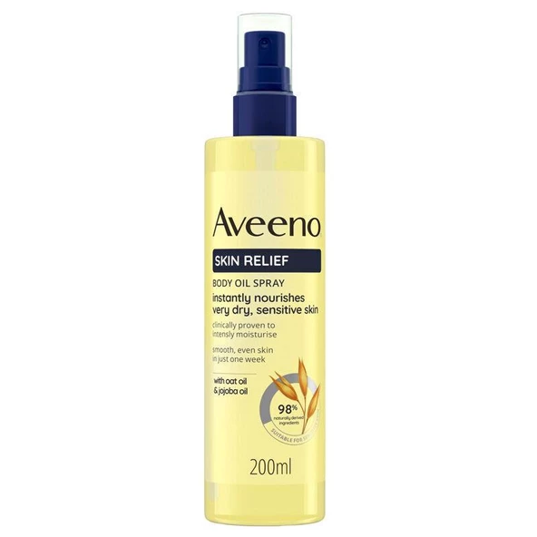 Aveeno Skin Relief Sprey Vücut Yağı 200ml