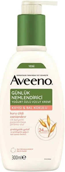 Aveeno Daily Moisturizing Lotion 300ml | Kayısı ve Bal Kokulu