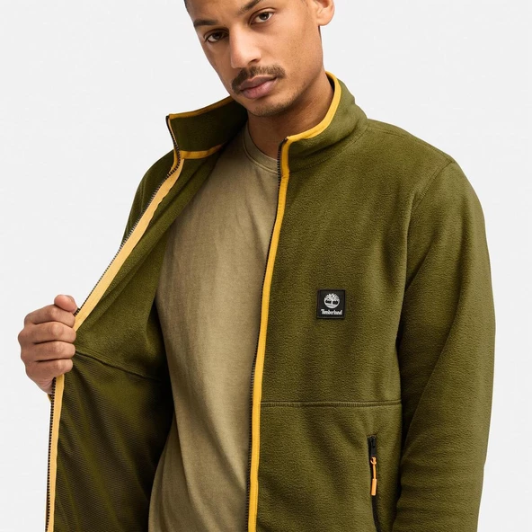 Timberland Full Zip Erkek Fleece Polar TB0A62EY3021 - Resim 5