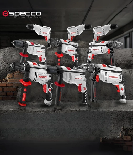 Specco Elek. Darbeli Matkap 850W SP-6022 - 2