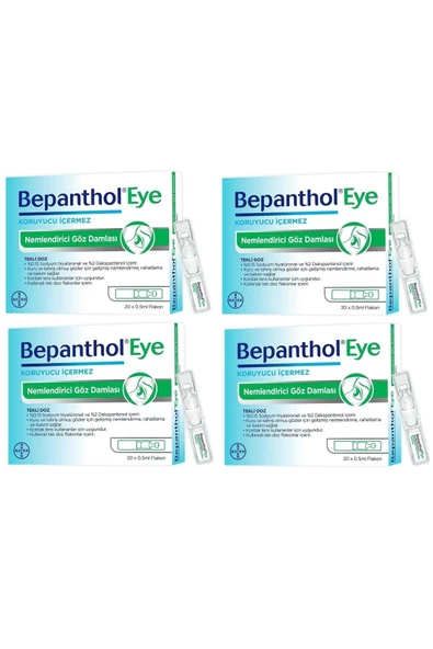 Eye Göz Damlası 0,5 ml x 20 Flakon 4 Adet ürün görseli