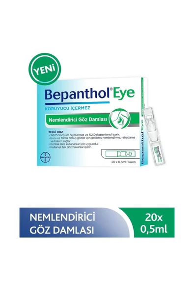 Eye Göz Damlası 0,5 Ml X 20 Flakon 2 Adet - Resim 2