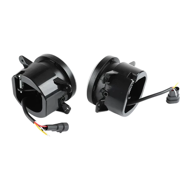 Offroad sis lambası beyaz-turuncu angelli set 4inç /  LASS373 - 3