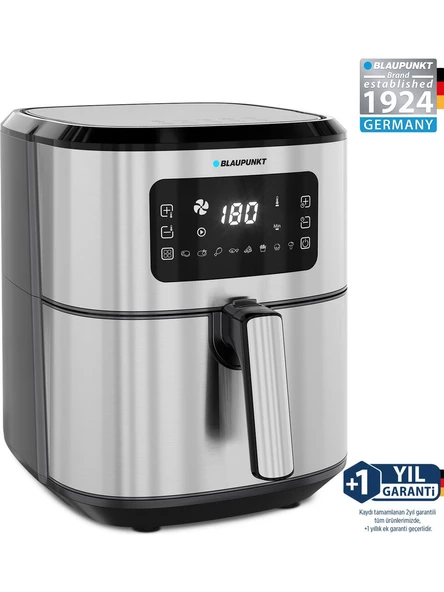 Blaupunkt D4550 Taste Master Tek Hazneli Dokunmatik 5.5 Litre Air Fryer Fritöz 1700W Gri