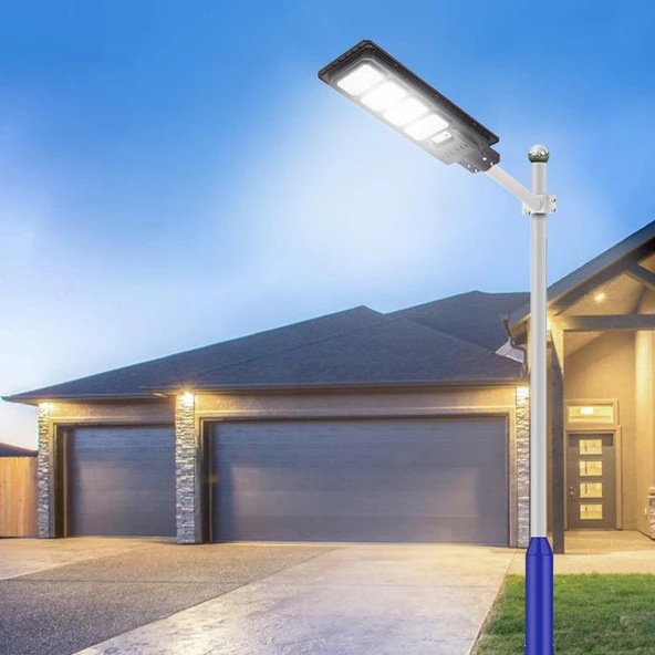 400 Güneş Enerjili Solar DLS Bahçe Çevre  Lambası - 4