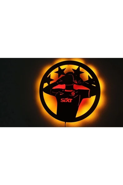 Mauro İcardi Figürlü Led Işıklı Tablo - 2