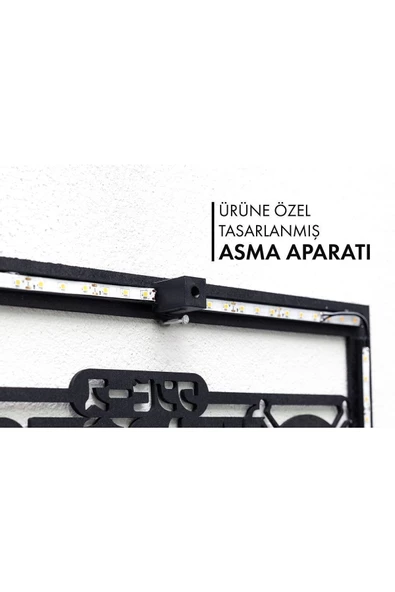 Mauro İcardi Figürlü Led Işıklı Tablo - 3