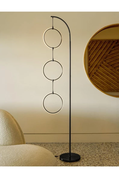 Dimli / Zincirli / 160 cm / Lambader / Antrasit Gövde / 3 Renk Iş - 2