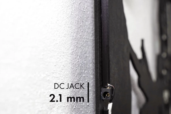 Mauro Icardi Figürlü Led Işıklı Tablo - 48x48 cm - 3