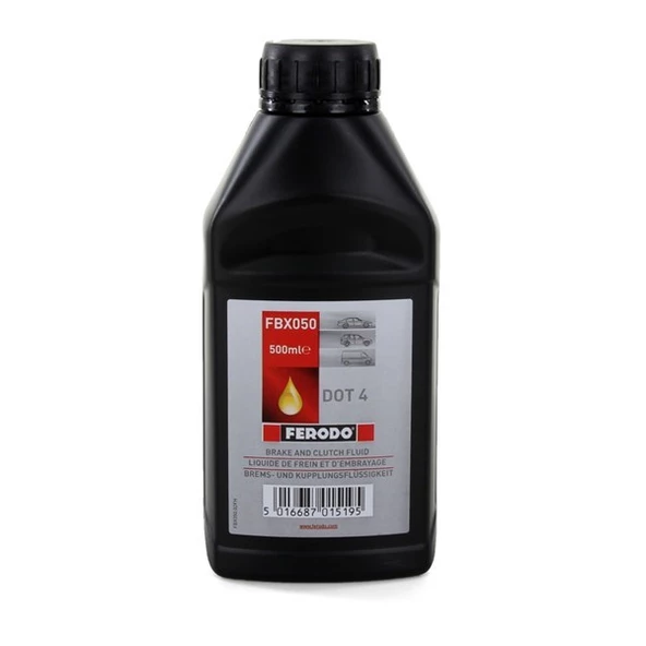 Ferodo DOT4 Fren Hidrolik Yağı 500 mL