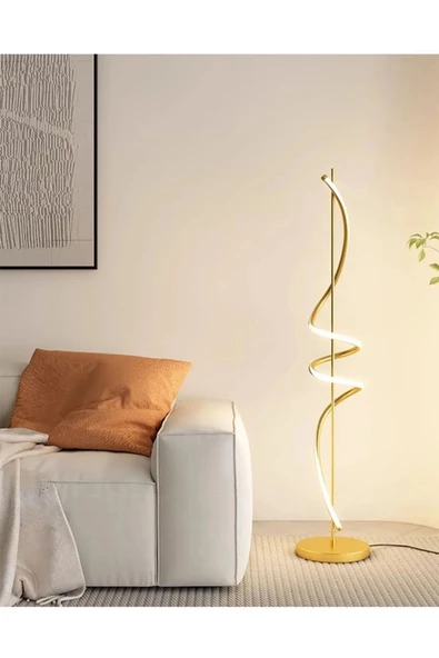 Gold / Escobar / 120 cm / Lambader / 3 Renk Işık / 3 Yıl Garanti - 2