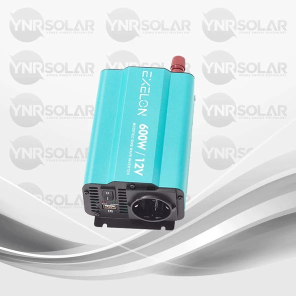 Ynr Solar Exelon 12 V 600W Modifiye Sinüs inverter