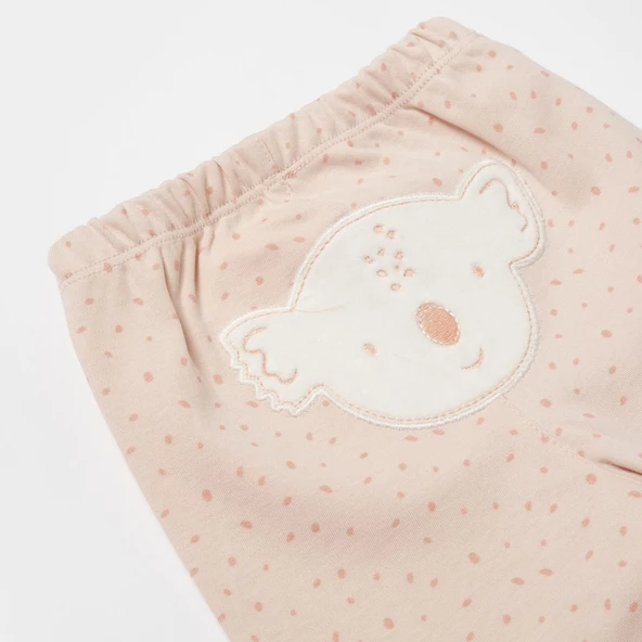 Biorganic Koala Jungle Patikli Bebek Pantolonu 57888 - 3