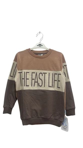uğurböceğiçocuk The Fast Life Yazı Baskılı ''li Erkek Takım 24536 - 4