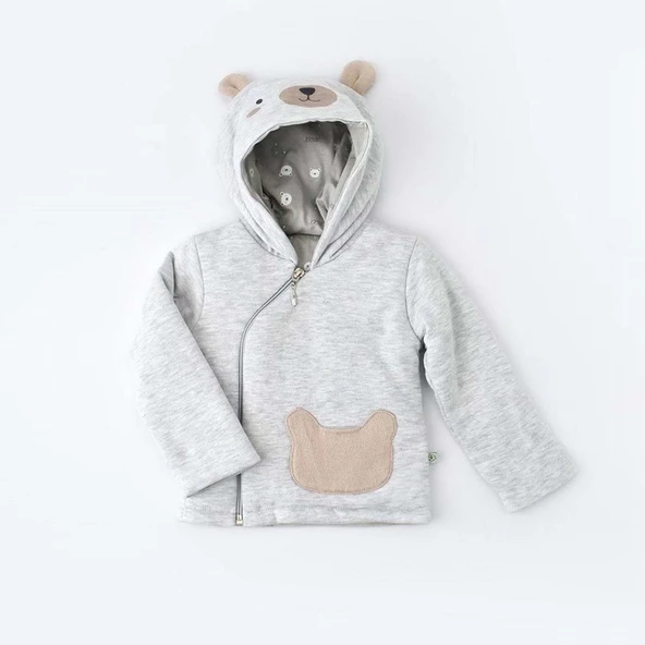 Biorganic Hug Me Bear Elyaflı Hırka 61431