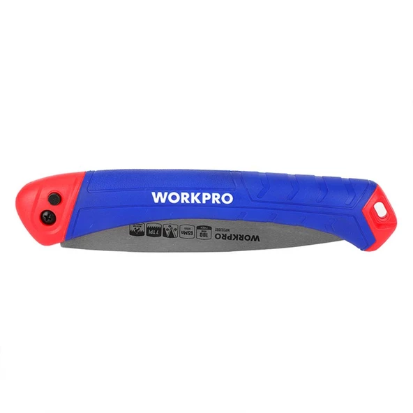 WORKPRO WP333002 180mm Katlanabilir Profesyonel Ağaç Budama Testeresi - 4