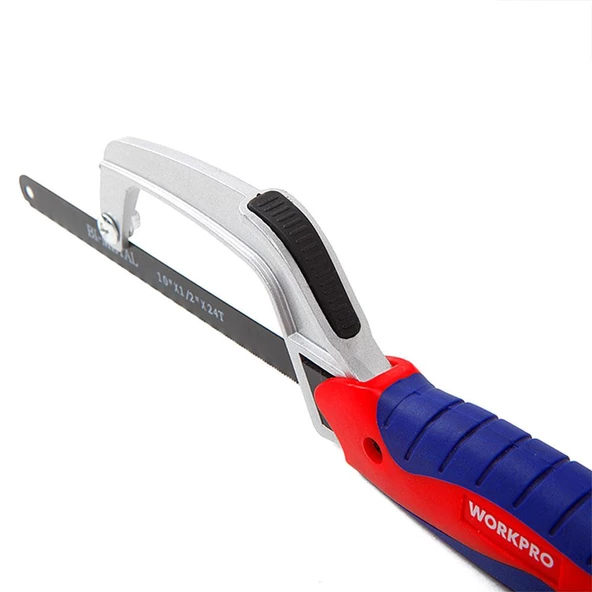 WORKPRO WP215023 250mm BI-METAL Hassas Kesim Mini Kol Demir Testere - 4