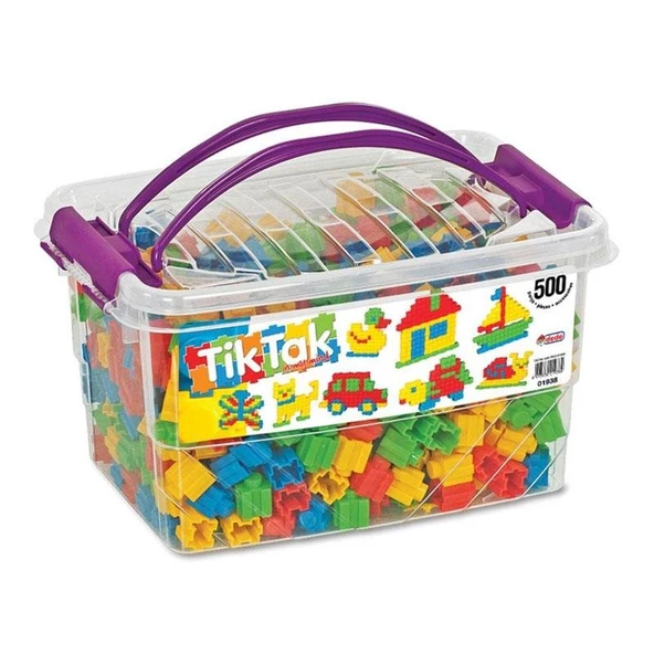 500 Parça Tik Tak Box ile Sınırsız Keşif! Çocuğunuzun Yaratıcılığını Destekleyin - 2