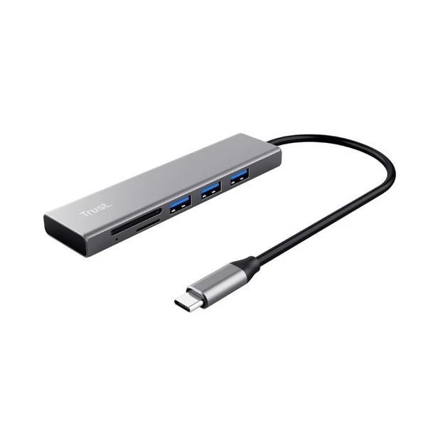 Trust Halyx Fast 3.2 Usb-C Hub & Kart Okuyucu - 2
