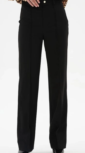 ADL Love My Body Yüksek Bel Nervür Detaylı Pantolon