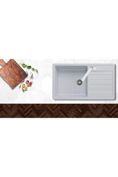 EVIER Granit Evye Myra Series Grey (Gri) - 2