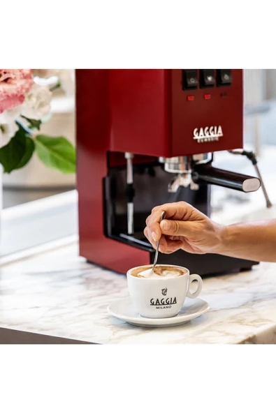 Gaggia Classic E24 Kırmızı Espresso Makinesi - 2