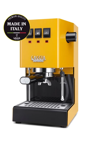 Gaggia New Classic Evo 2023 Gün Işığı Sarısı Espresso Makinesi Rı9481/18