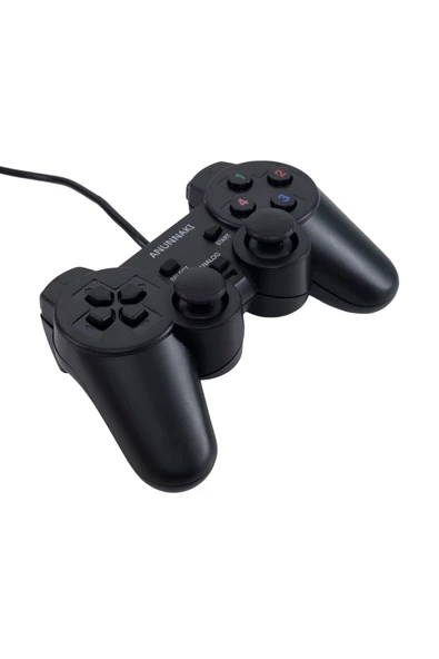 Titreşimli Dualshock Usb Kablolu Joystick Oyun Kolu Konsolu Pc Bilgisayar Gamepad - 2