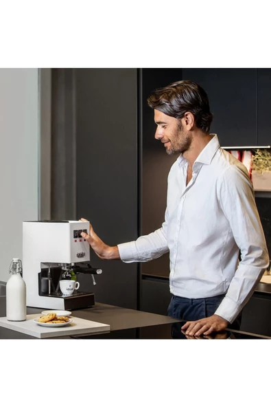 Gaggia Classic E24 Beyaz Espresso Makinesi - 7