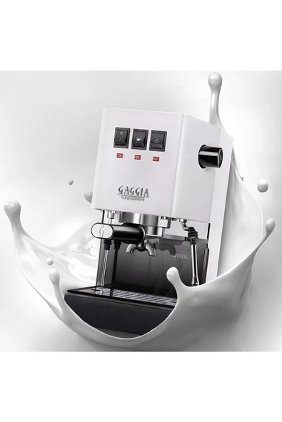 Gaggia Classic E24 Beyaz Espresso Makinesi - 3