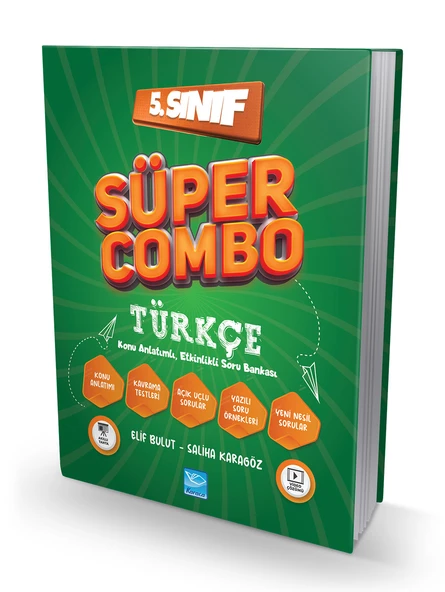 Süper Combo Türkçe 5. Sınıf Soru Kitabı