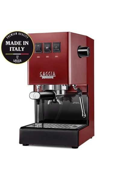 Gaggia Classic E24 Kırmızı Espresso Makinesi