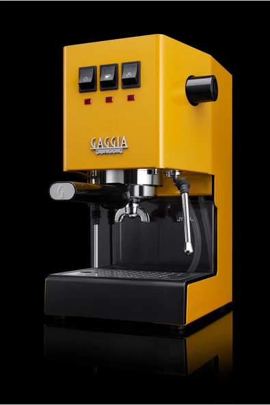 Gaggia Classic E24 Gün Işığı Sarısı Espresso Makinesi - 5