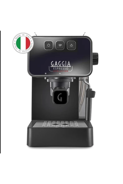 Gaggia Milano Espresso Evolution Siyah Manuel Espresso Makinesi Eg2115/01