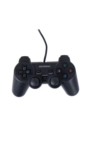 Titreşimli Dualshock Usb Kablolu Joystick Oyun Kolu Konsolu Pc Bilgisayar Gamepad