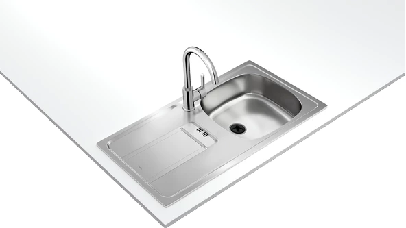 Teka Gravity 45 E-Xn Sağ Mikroketen Çelik Eviye - 2