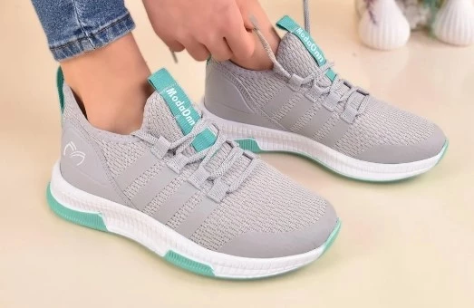 MODAONN Unisex Triko Spor Ayakkabı Sneaker - 3