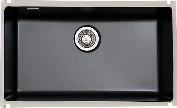 714700-Nuevo Sonıc 700 U  Basalt Seramik Evye