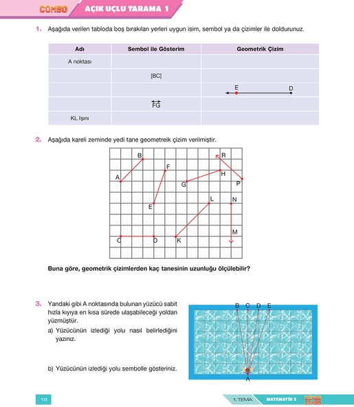 Süper Combo Matematik 5. Sınıf Soru Kitabı - 5