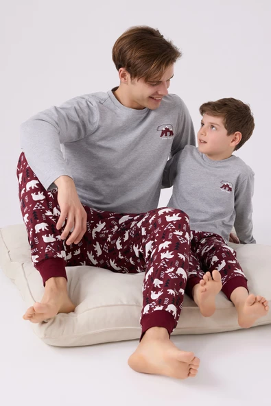 Arnetta 3165 Erkek Çocuk Uzun Kol Pijama Takım