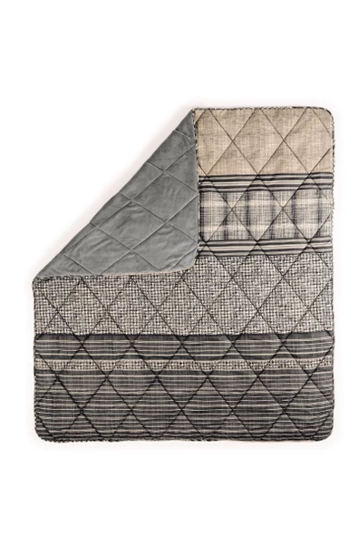 Cotton Box Velvet Tek Kişilik Yorgan Timbre Antrasit 155x215 cm - 2