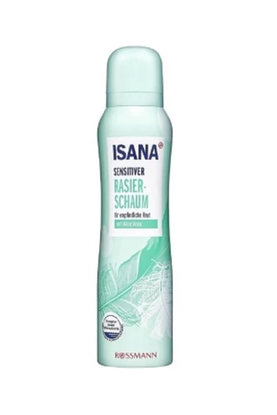 ISANA ISANA Isana Tıraş Köpüğü Hassas CiltAloe Vera İçerikli 150 ml