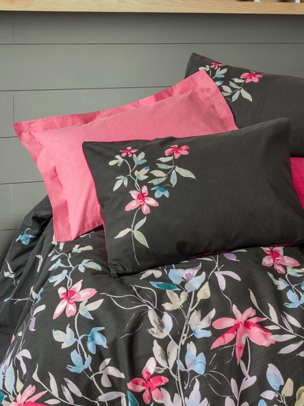 Cotton Box Feminen Tek Kişilik Nevresim Takımı Merlin Pembe - 2