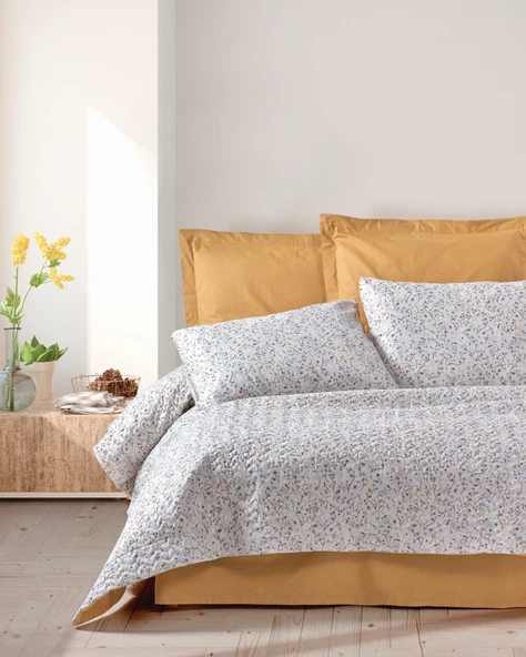 Cotton Box Petite Tek Kişilik Complete Set Posy Bej ürün görseli 1