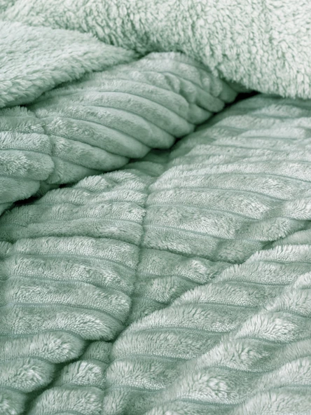 Cotton Box Wave Tek Kişilik Yorgan Adaçayı 155x215 cm - 2