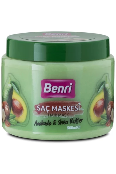 BENRİ BENRİ Marka: Saç Maskesi Shea Butter & Avokado 500 Ml Kategori: Saç Maskesi